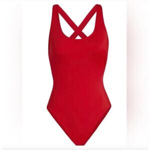 Andie Red Women's One Piece Swimsuit